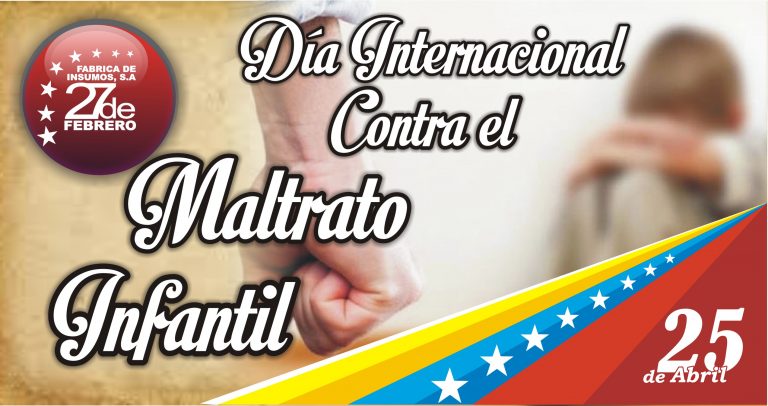 25 Día contra el Maltrato Infantil