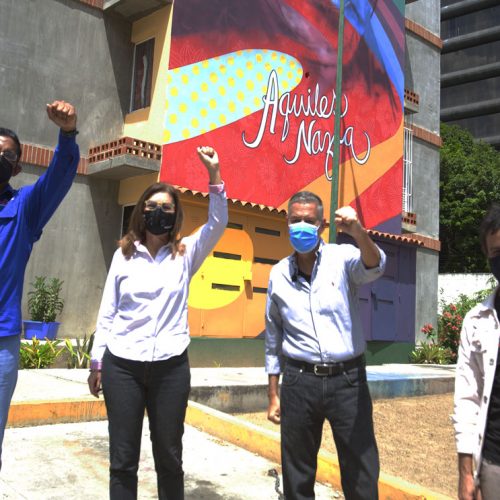 Urbanismo Maca Socialista se llenó de color con murales en honor al gran Aquiles Nazoa