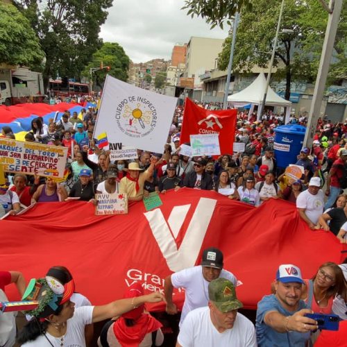 Por Ahora y para Siempre la GMVV marchó por las calles de Caracas