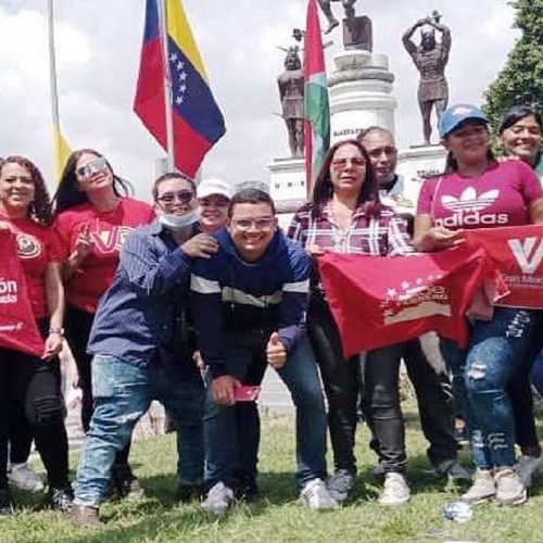 <strong>Féminas de la GMVV participaron en la movilización para celebrar el Día Internacional de la Mujer</strong>