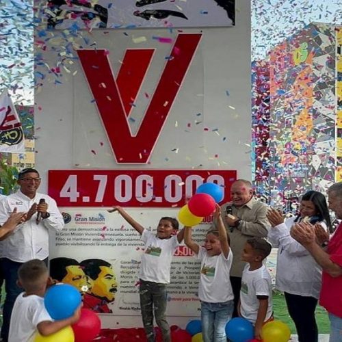 Con “El Renacer de Tejerías” GMVV arriba al Hito 4.700.000