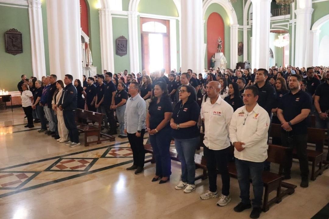 Con solemne eucaristía, la GMVV celebró 15 años de servicio al pueblo venezolano