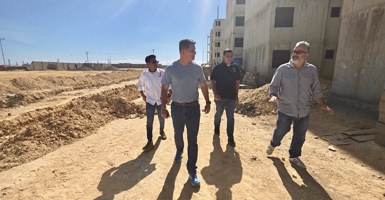 Ministro Márquez supervisa avances en el urbanismo Ciudad Caquetío