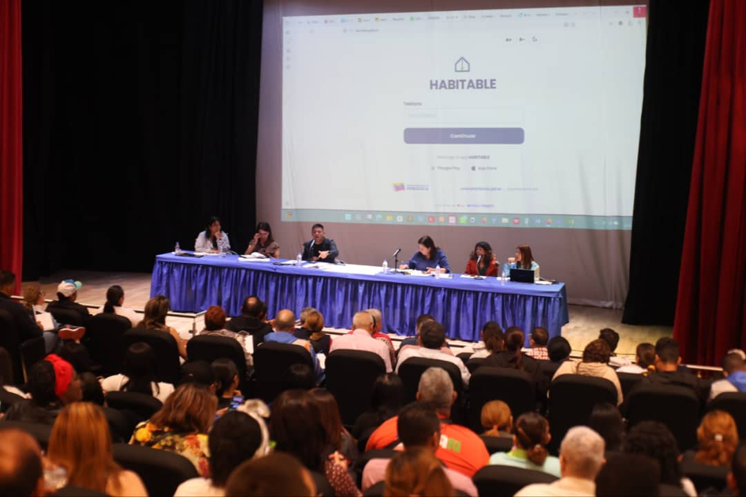 MINHVI capacita a responsables de campamentos transitorios de Caracas y Miranda para la ejecución del Registro Único de Vivienda